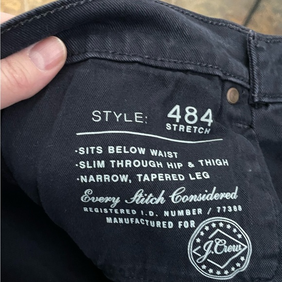 J Crew 484 Pants Black Size 31x32‎ - Picture 5 of 8